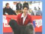 ...und schon wieder ein Podestplatz: Gabi freuts.  ***  De nouveau sur le podium, Gabi a plaisir