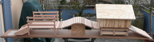 Welpen-Spielbrücke