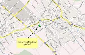 Lageplan SeniorenResidenz Bärholz